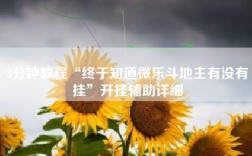 3分钟教程“终于知道微乐斗地主有没有挂”开挂辅助详细