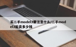 买二手model3要注意什么/二手model3能卖多少钱