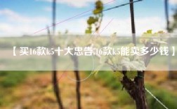 【买16款k5十大忠告,16款k5能卖多少钱】