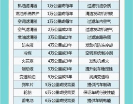 车保养(车保养要多久)