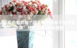 玩家必看教程“德扑圈到底能不能控制发牌”开挂(透视)辅助教程