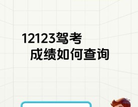 驾考成绩查询系统平台 驾考成绩查询系统平台12123