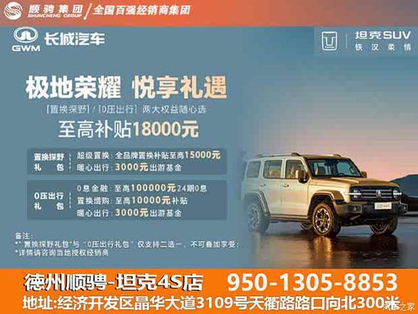 汽车坦途克300多少钱(汽车之家坦途克300价格图片)