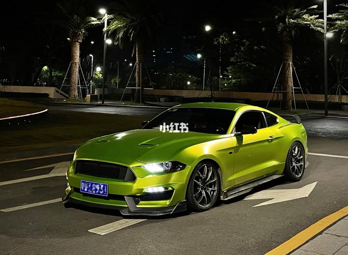 福特野马绿色跑车价格,福特野马mustang绿色