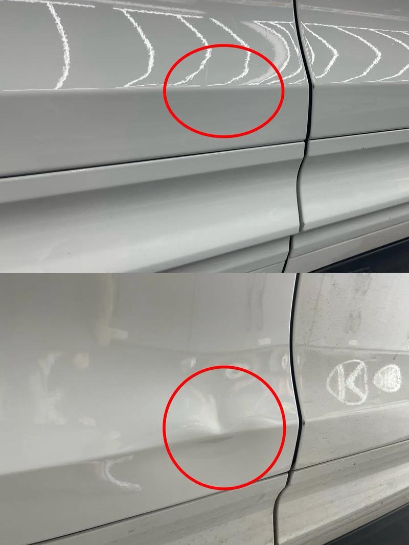 汽车无痕修复实体店,无痕钣金凹陷修复