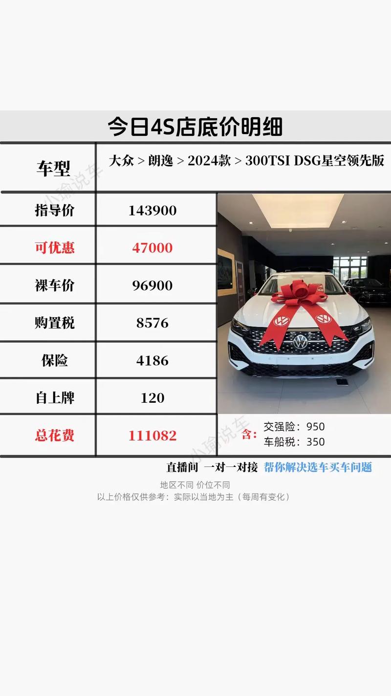 大众朗逸参数表(一汽大众朗逸参数)